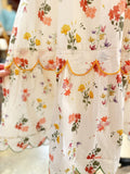 The Scalloped Bloom Dress • Only 5 Left