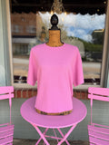 The Bubblegum Waffle Top • Only 3 Left