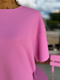 The Bubblegum Waffle Top • Only 3 Left