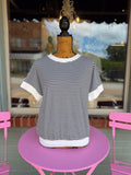 The Coastal Stripe Top