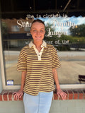 The Mocha Polo Top