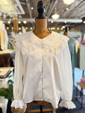 The Sweet Lace Collar Top
