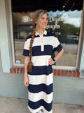 The Harbor Stripe Dress • Only 1 Small Left