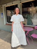The Keepsake Eyelet Dress • Only 1 Large Left