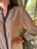 The Hadley Check Dress