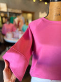 The Boardwalk Pink Top • Only 1 Medium Left