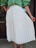 The Timeless White Skirt • Only 1 Medium & 1 Large Left