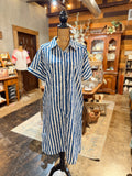 The Coastal Stripe Dress • Only 3 Left