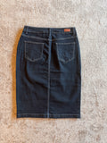 The Blair Black Denim Skirt • Limited Quantities