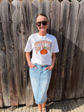 Howdy Pumpkin Graphic Tee • Only 4 Available
