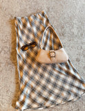 The Harvest Plaid Maxi Skirt