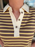 The Mocha Polo Top