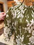 The Olive Blossom Dress