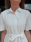 The Keepsake Eyelet Dress • Only 1 Large Left