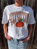 Howdy Pumpkin Graphic Tee • Only 4 Available