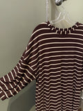 The Brownstone Stripe Dress • Only 1 Small Left