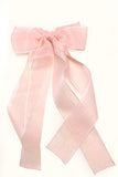 Sheer Bow Ribbon Hair Clip