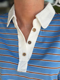 The Bluebird Polo Top