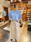 The Bluebell Blouse Top • Only 1 Small Left