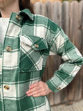 The Kirsten Plaid Shacket - Medium