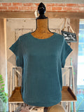 The Teal Haven Top • Only 1 Medium and 2 Large Left