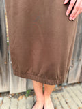 The Sutton Chocolate Midi Dress