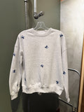 The Blue Bow Darling Sweatshirt • 1 Medium Left